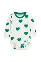 Боди для младенцев Mini Rodini Hearts Для младенцев белый 2464010575