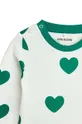 Body pre bábätká Mini Rodini Hearts 95 % Organická bavlna, 5 % Elastan