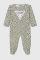 Bavlnené dupačky pre bábätká Guess Pre bábätká zelená S4YG04.KA6W4.9BYH