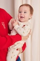 Хлопковый комбинезон для младенцев Bobo Choses Pansy Flower 224AB105