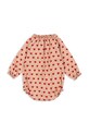 Kojenecké body Konges Sløjd CHLEO BODY OCS KS101457 červená AW24