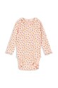 Kojenecké body Konges Sløjd NIA BODY GOTS Kojenecký výrobek oranžová KS101627