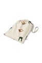 Liewood body din bumbac pentru bebelusi 2-pack galben LW19526