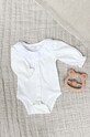 Tartine et Chocolat body bawełniane niemowlęce biały TZ11020