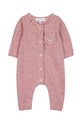 Tartine et Chocolat salopete bebelusi din bumbac TZ32000.53.74 roz AW24