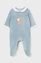 Kombinezon bez rukava za bebe Mayoral Newborn 2-pack 2777.2D.Newborn.9BYH plava AW24