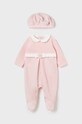 Kombinezon za bebe Mayoral Newborn Proizvod za bebe roza 2782.2L.Newborn.9BYH