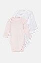 United Colors of Benetton body din bumbac pentru bebelusi 3-pack 3-pack roz 3GI70B089.G.W.Repropose