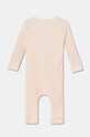 Хлопковый комбинезон для младенцев United Colors of Benetton 3FMG0T01Z.G.W.Seasonal оранжевый AW24