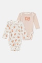 United Colors of Benetton body bawełniane niemowlęce 2-pack Produkt niemowlęcy różowy 3GI70B00R.G.W.Seasonal