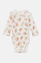 Девочка Детское боди из хлопка United Colors of Benetton 2 шт 3GI70B00R.G.W.Seasonal розовый
