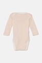 Детское боди из хлопка United Colors of Benetton 2 шт розовый 3GI70B00R.G.W.Seasonal