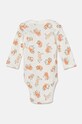 Детское боди из хлопка United Colors of Benetton 2 шт 3GI70B00R.G.W.Seasonal розовый