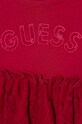 Девочка Детское боди из хлопка Guess S4BG04.KA6W4.9BYH розовый