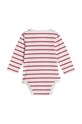 Боді для немовлят Tommy Hilfiger KN0KN01946.9BYH рожевий AW24
