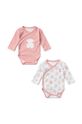 Bavlněné kojenecké body Tous Colors 2-pack