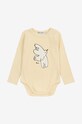 Bobo Choses body niemowlęce Freedom Bird 224AB004 żółty AW24