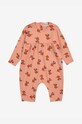 Bobo Choses rampers niemowlęcy Hungry Squirrel Produkt niemowlęcy pomarańczowy 224AB073