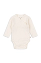 Konges Sløjd body di cotone neonato/a MINNIE NEWBORN BODY GOTS Planet friendly bianco KS101609