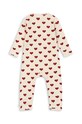 Детские хлопковые ползунки Konges Sløjd MINNIE ONESIE GOTS KS101611 бежевый AW24