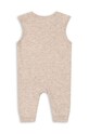 Хлопчик Вовняний ромпер для немовлят Konges Sløjd MINO KNIT SPENCER KS101617 бежевий