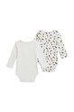 Polo Ralph Lauren body bawełniane niemowlęce 2-pack 320952866001 biały AW24
