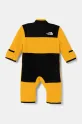 Băieți The North Face combinezon bebe BABDENALI ONE PIECE SET NF0A88W056P1 galben