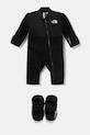 The North Face kombinezon niemowlęcy BABDENALI ONE PIECE SET długi czarny NF0A88W0JK31