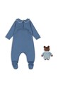 Chlapec Detský bavlnený overal Konges Sløjd COTY GIFT SET KS101937 modrá