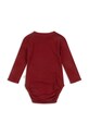 Konges Sløjd body bawełniane niemowlęce MINNIE BODY GOTS KS102051 czerwony AW24