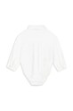 Дитяче бавовняне боді Konges Sløjd ROLF BABY SHIRT GOTS KS102087 білий AW24
