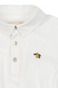 Хлопчик Дитяче бавовняне боді Konges Sløjd ROLF BABY SHIRT GOTS KS102087 білий
