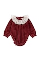 Боді для немовлят Konges Sløjd VENOLA ROMPER GRS KS102137 червоний AW24