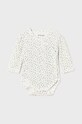 Детское боди из хлопка Mayoral Newborn 2 шт 2775.2D.Newborn.9BYH бежевый AW24