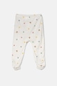United Colors of Benetton salopete din bumbac pentru bebeluși 2-pack alb 3FMG0F008.W.Seasonal