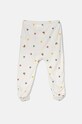 United Colors of Benetton salopete din bumbac pentru bebeluși 2-pack alb 3FMG0F008.W.Seasonal