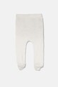 United Colors of Benetton salopete din bumbac pentru bebeluși 2-pack 3FMG0F008.W.Seasonal alb