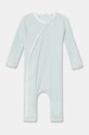 Дитячі бавовняні повзунки United Colors of Benetton Для немовлят блакитний 3FMG0T01Z.W.Seasonal