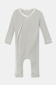 Дитячі бавовняні повзунки United Colors of Benetton Для немовлят сірий 3FMG0T01Z.W.Seasonal