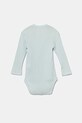 Pamučni bodi za bebe United Colors of Benetton 2-pack 3FMG0B00Q.W.Seasonal tirkizna