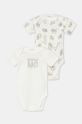 United Colors of Benetton body di cotone neonato/a pacco da 2 Confezione da 2 bianco 3GI70B00S.W.Seasonal