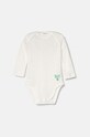 Βαμβακερά φορμάκια για μωρά United Colors of Benetton 2-pack 3GI70B00R.W.Seasonal λευκό AW24