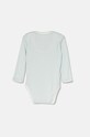 Pamučni bodi za bebe United Colors of Benetton 2-pack 3GI70B00R.W.Seasonal plava