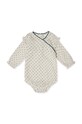 Дитяче бавовняне боді That's mine Isabella 1179101 бежевий AW24