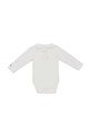 Donsje body din bumbac pentru bebelusi Davo Bodysuit Bear 3030101. alb AW24