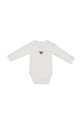 Donsje body din bumbac pentru bebelusi Davo Bodysuit Koala 3030104. alb AW24