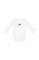 Дитяче бавовняне боді Donsje Davo Bodysuit Dalmatian 3030105. білий AW24