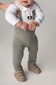 Дитяче бавовняне боді Donsje Davo Bodysuit Dalmatian 3030105.