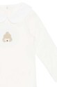 Дитяче бавовняне боді Donsje Davo Bodysuit Poodle білий 3030106.
