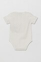 Emporio Armani body din bumbac pentru bebelusi 2-pack bej EY000010.AF10913